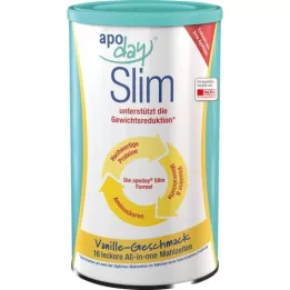 APODAY Barattolo di polvere di vaniglia Slim, 450 g