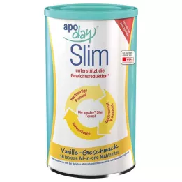 APODAY Barattolo di polvere di vaniglia Slim, 450 g