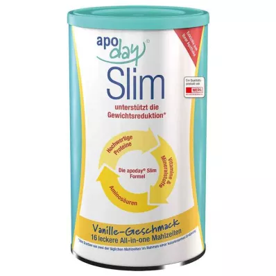 Apoday Vanilla Slim barattolo di polvere, 450 g