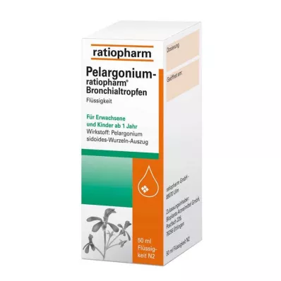 Pelargonium ratiopharm gocce bronchiali, 50 ml Pelargonium ratiopharm gocce bronchiali, 50 ml
