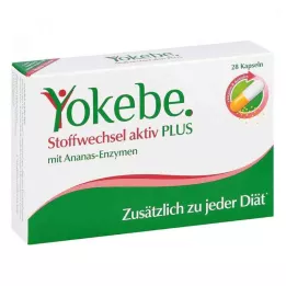 YOKEBE Plus Metabolismo Capsule Attive, 28 Capsule