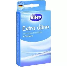 RITEX preservativi extra sottili, 8 pezzi