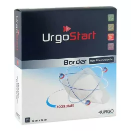 URGOSTART Bordo 12x12 cm in schiuma per ferite, 10 pz