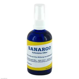 SANARGO Flacone spray di argento colloidale, 100 ml
