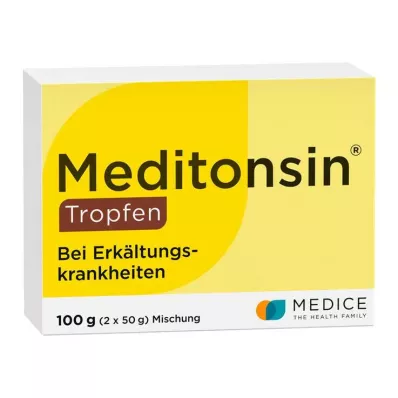 Meditonsin gocce per raffreddore, 2X50 g