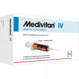 MEDIVITAN iV Soluzione iniettabile in siringa bicamerale, 8 pz