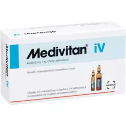 MEDIVITAN soluzione iV per iniezione in coppie di ampere, 8 pz