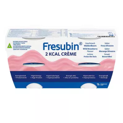 Fresubin 2 kcal crema di fragole di bosco |Budino & mangime per costruzioni (4x125 g) Fresubin 2 kcal crema di fragole di bosco |Budino & mangime per costruzioni (4x125 g)