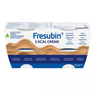 Fresubin 2 kcal Crema Cappuccino |Budino & mangime per costruzioni (4x125 g) Fresubin 2 kcal Crema Cappuccino |Budino & mangime per costruzioni (4x125 g)