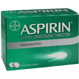 ASPIRIN 500 mg compresse rivestite, 40 pezzi
