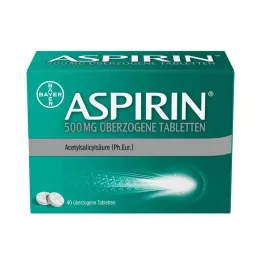 ASPIRIN 500 mg compresse rivestite, 40 pezzi