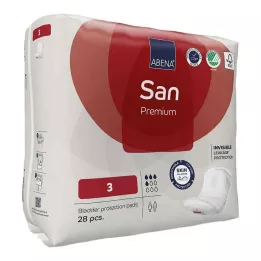 ABENA San 3 Inserti Premium, 28 pezzi