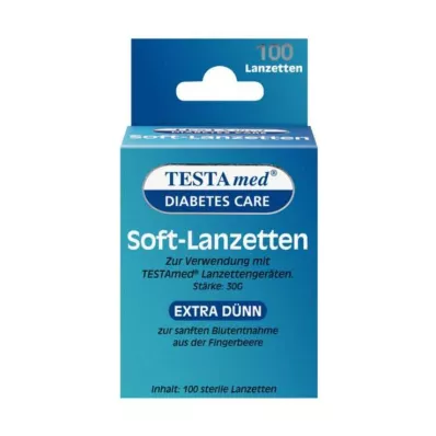 TESTAMED Lancette morbide, 100 pz