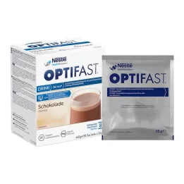 OPTIFAST home Drink Cioccolato in polvere, 8X55 g