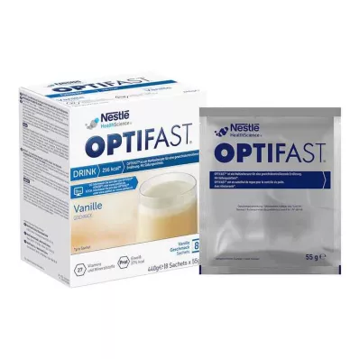 Optifast bevanda casalinga alla vaniglia in polvere, 8x55 g Optifast bevanda casalinga alla vaniglia in polvere, 8x55 g