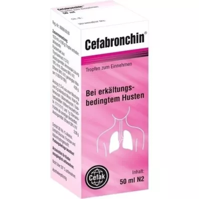CEFABRONCHIN Gocce orali, 50 ml