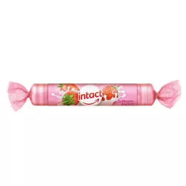 INTACT Rotolo di destrosio allo yogurt alla fragola, 40 g