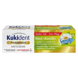 KUKIDENT Crema adesiva Med+camomilla, 40 g