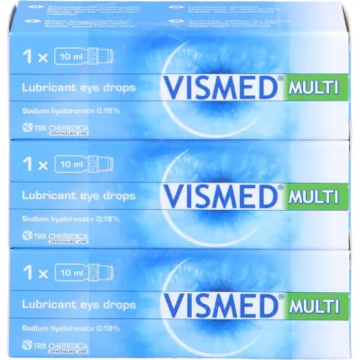 VISMED MULTI Gocce oculari, 3X10 ml