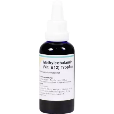 Metilcobalamina Vitamina B12 gocce (50 ml) Metilcobalamina Vitamina B12 gocce (50 ml)