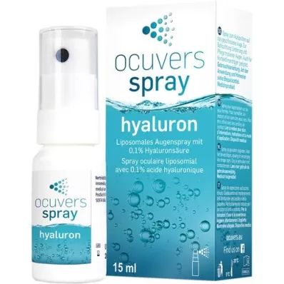 OCUVERS spray per occhi con ialurone, 15 ml