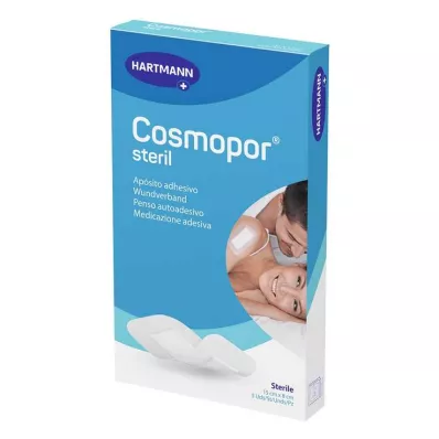 COSMOPOR medicazione sterile per ferite 8x15 cm, 5 pz