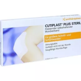 CUTIPLAST Più medicazione sterile 7,8x15 cm, 5 pz