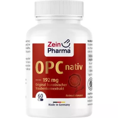 OPC NATIV Capsule 192 mg pure OPC, 60 pz
