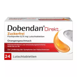 DOBENDAN Flurbiprofene diretto senza zucchero 8,75 mg Lut, 24 pz