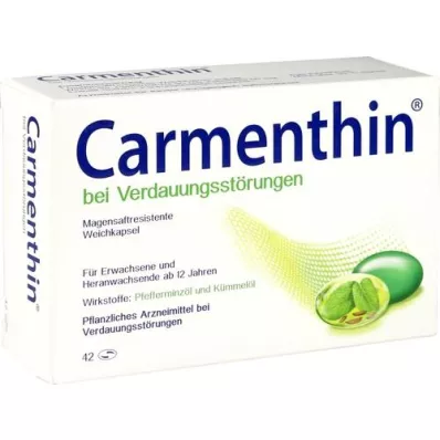 CARMENTHIN per indigestione msr.soft caps., 42 pz
