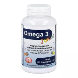 OMEGA-3 Capsule masticabili Berco Junior, 120 pz