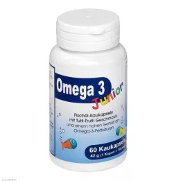OMEGA-3 Capsule masticabili Berco Junior, 60 pz