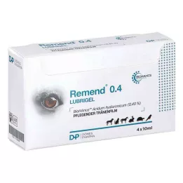 REMEND Lubrigel per cane/gatto/cavallo, 4 x 10 ml
