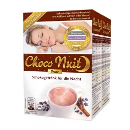 CHOCO NUIT Bevanda in polvere al cioccolato Good Night, 20 pz