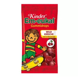 EM-EUKAL Gocce di gomma per bambini alla ciliegia selvatica, 75 g