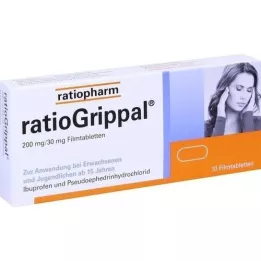 RATIOGRIPPAL 200 mg/30 mg compresse rivestite con film, 10 pz