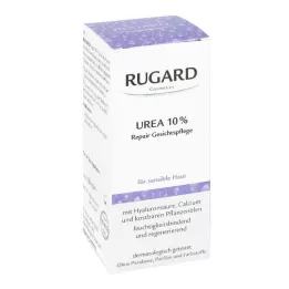 RUGARD Crema per il viso riparatrice allurea 10%, 50 ml