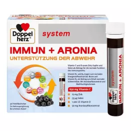 DOPPELHERZ Fiale del sistema Immun+Aronia, 30 pz