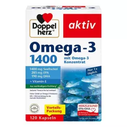 DOPPELHERZ Omega-3 1.400 capsule, 120 pezzi