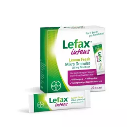 LEFAX intensivo Lemon Fresh Micro Granul. 250 mg Sim. 20 pz