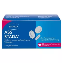 ASS STADA 100 mg compresse rivestite con enterici, 50 pz