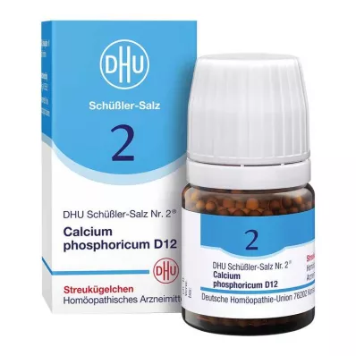 DHU Sale di Schüßler n. 2 Globuli di calcio fosforico D12, 10 g