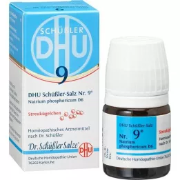 BIOCHEMIE DHU 9 Natrium phosphoricum D 6 globuli, 10 g