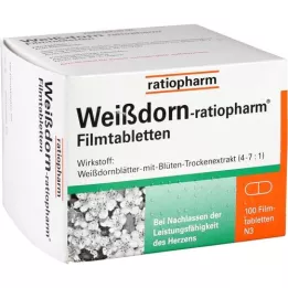 WEISSDORN-RATIOPHARM Compresse rivestite con film, 100 pz