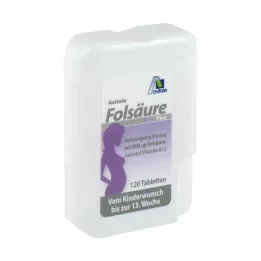 FOLSÄURE 800 Plus B12+Iodio Compresse, 120 Capsule