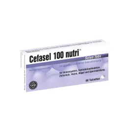 CEFASEL 100 tabs di selenio nutriente, 60 pz