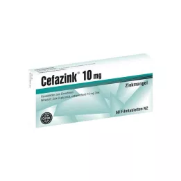 Cefazink 10 mg compresse rivestite con film, 60 pz