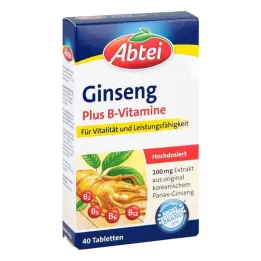 ABTEI Ginseng più vitamine B in compresse, 40 pz
