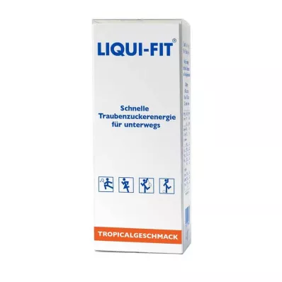 LIQUI FIT Soluzione zuccherina liquida Bustina tropicale, 12 pz