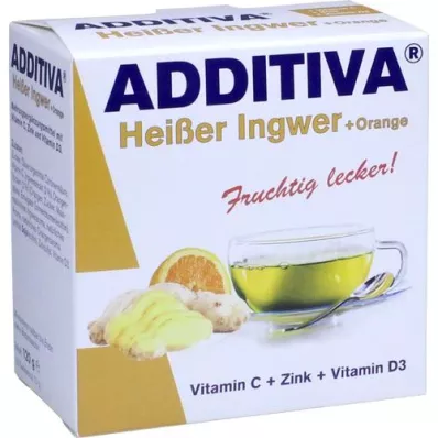 ADDITIVA zenzero caldo+arancia in polvere, 120 g